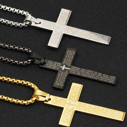 VVS Jewelry hip hop jewelry Christian Christian Cross Pendant Necklace