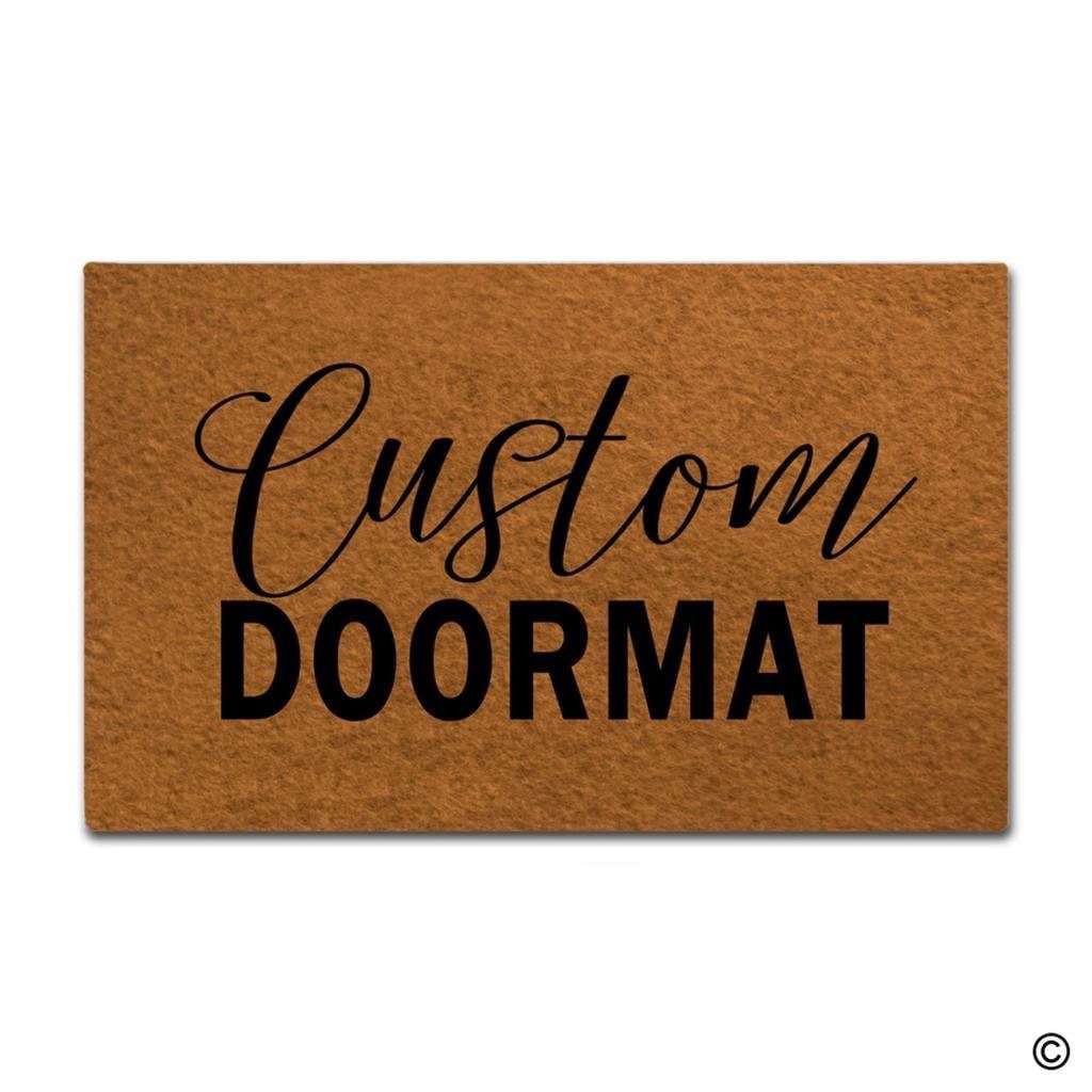 VVS Jewelry hip hop jewelry Custom Doormat