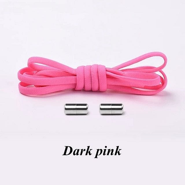 VVS Jewelry hip hop jewelry Dark pink VVS Jewelry No-tie Shoelaces