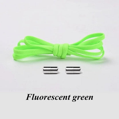 VVS Jewelry hip hop jewelry Fluorescent green VVS Jewelry No-tie Shoelaces