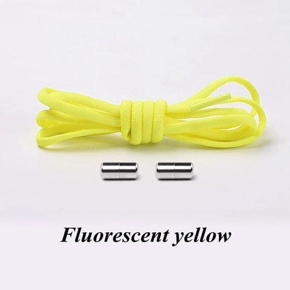 VVS Jewelry hip hop jewelry Fluorescent yellow VVS Jewelry No-tie Shoelaces