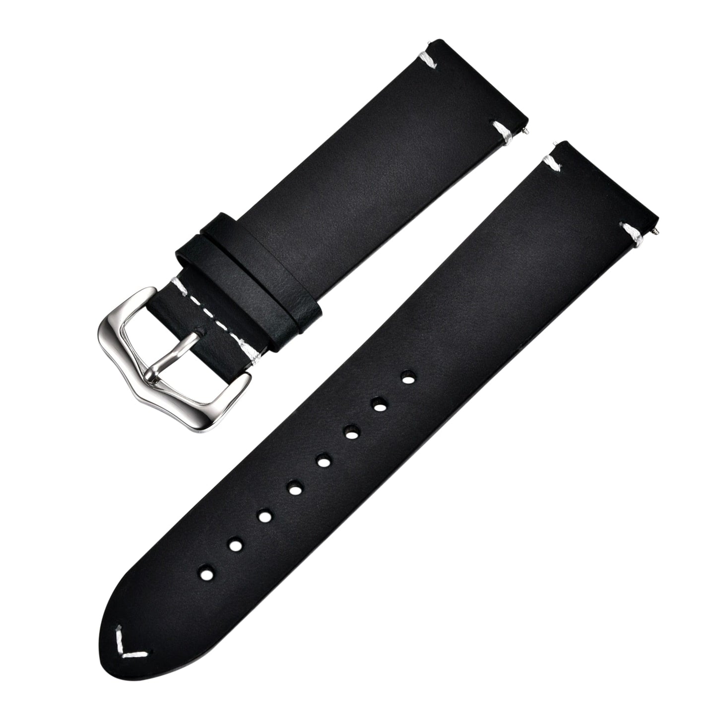 VVS Jewelry hip hop jewelry Genuine Retro Leather Watch Strap