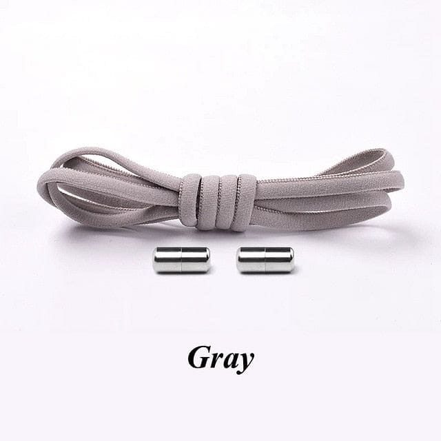 VVS Jewelry hip hop jewelry Gray VVS Jewelry No-tie Shoelaces