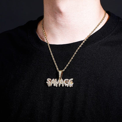 VVS Jewelry hip hop jewelry Imma Savage Necklace