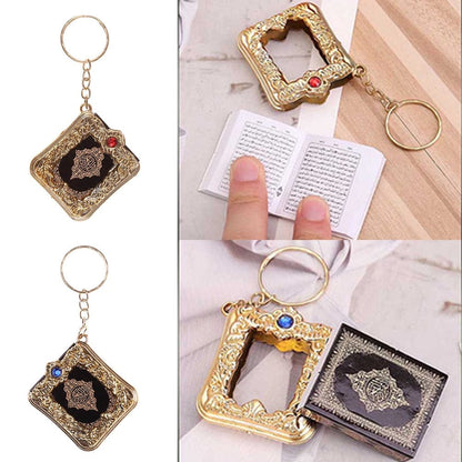 VVS Jewelry hip hop jewelry Islamic Mini Quran Pendant Keychain