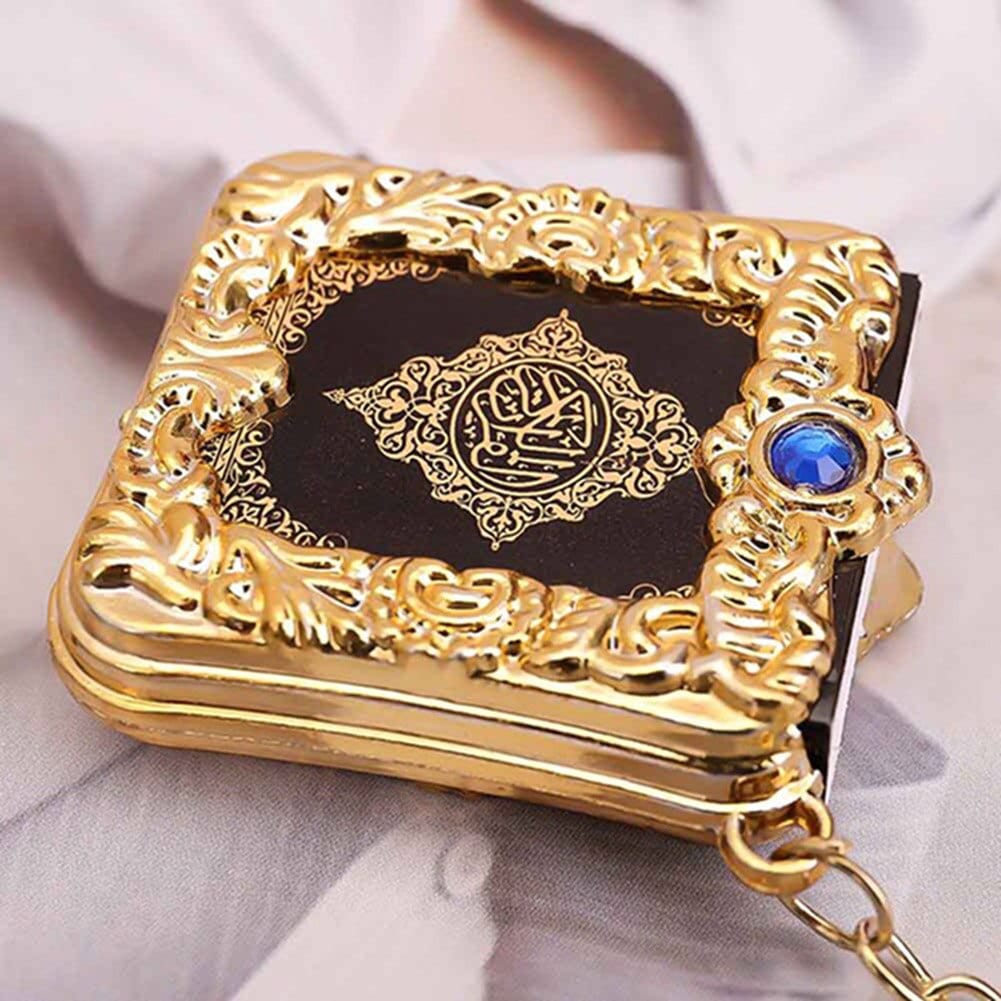 VVS Jewelry hip hop jewelry Islamic Mini Quran Pendant Keychain