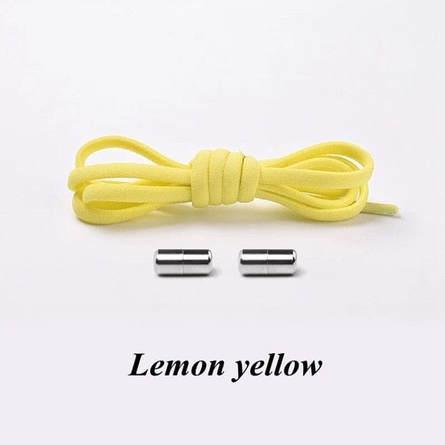 VVS Jewelry hip hop jewelry Lemon yellow VVS Jewelry No-tie Shoelaces