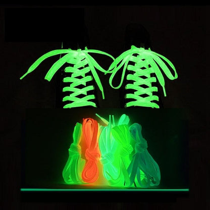 VVS Jewelry hip hop jewelry Luminous Flat Shoelaces