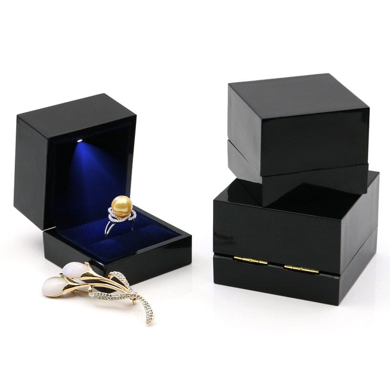 VVS Jewelry hip hop jewelry Premium LED Jewelry Gift Box