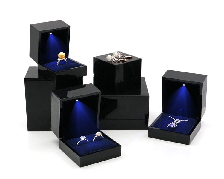 VVS Jewelry hip hop jewelry Premium LED Jewelry Gift Box