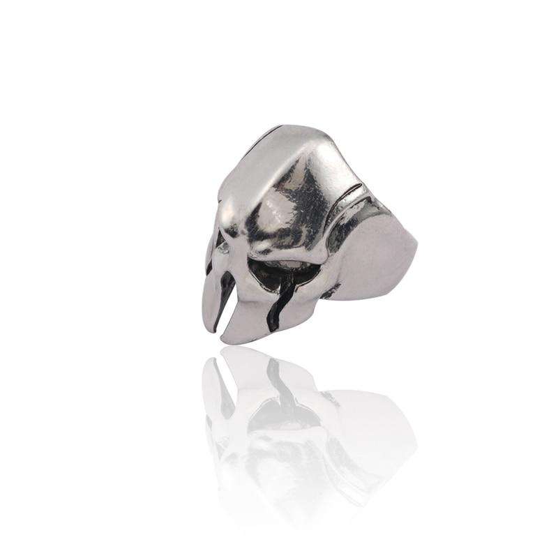 VVS Jewelry hip hop jewelry Silver Punk Skull Ring