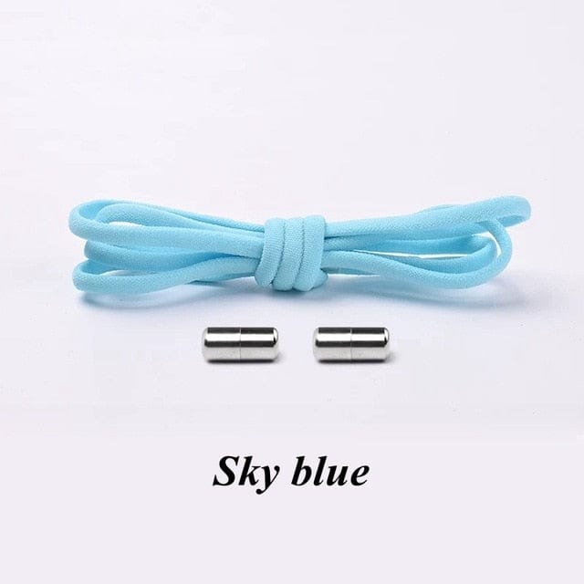 VVS Jewelry hip hop jewelry Sky blue VVS Jewelry No-tie Shoelaces