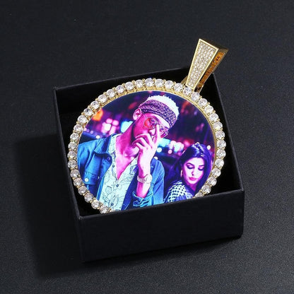 VVS Jewelry hip hop jewelry VVS Jewelry 13MM Cuban Custom Photo Chain