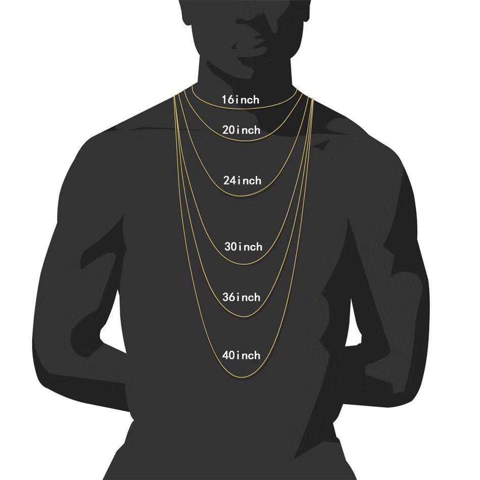 VVS Jewelry hip hop jewelry VVS Jewelry 18k Gold/Silver Prong Miami Cuban Chain + FREE Cuban Bracelet (Today Only)