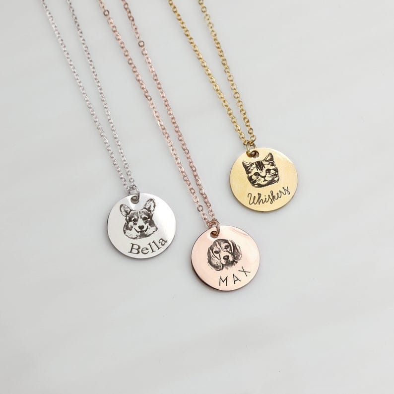 VVS Jewelry hip hop jewelry VVS Jewelry Custom Fingerprint Handwriting Necklace