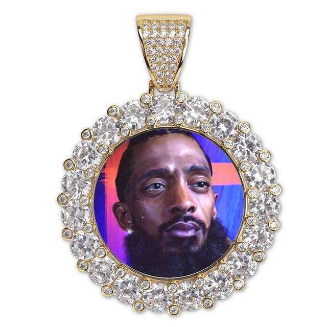 VVS Jewelry hip hop jewelry VVS Jewelry Custom Photo Pendant