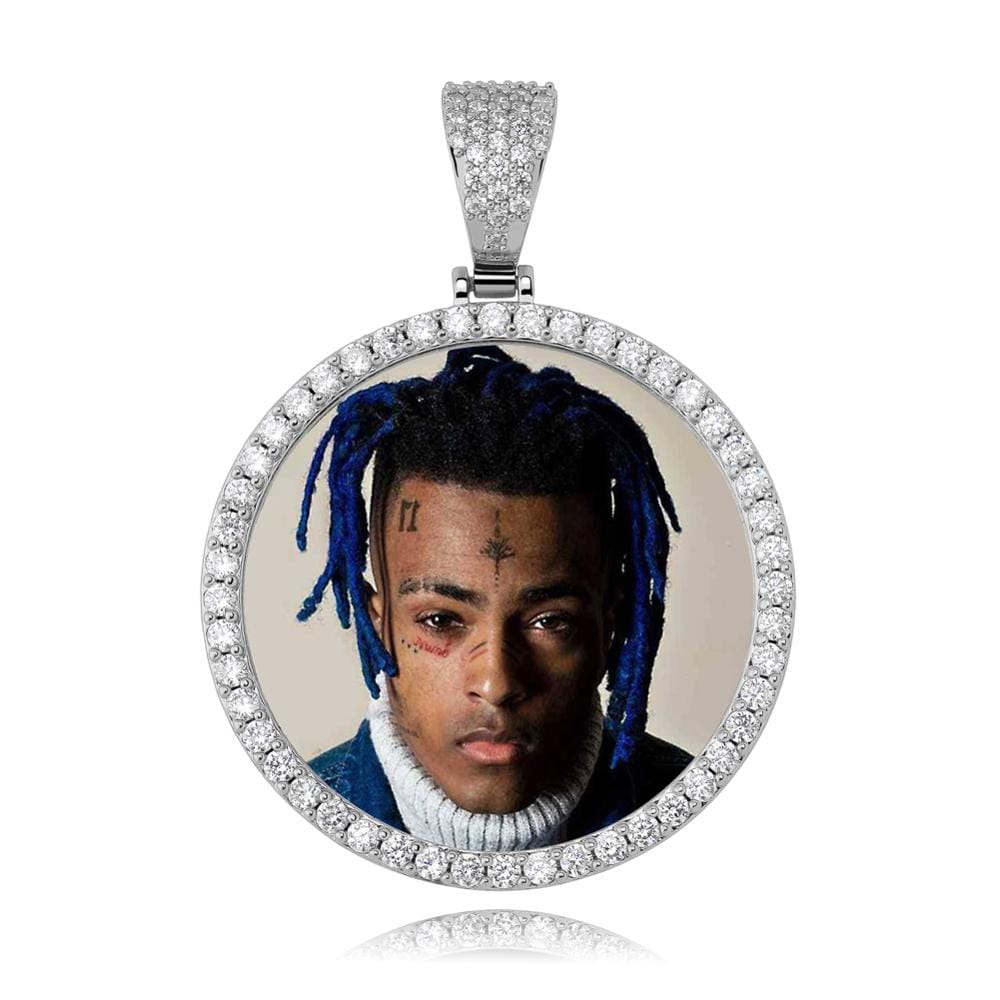 VVS Jewelry hip hop jewelry VVS Jewelry Large Custom Photo Pendant + Free Chain