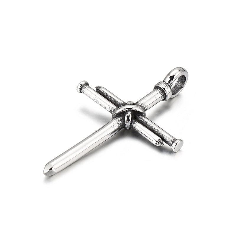 VVS Jewelry hip hop jewelry VVS Jewerly Nail Cross Pendant Chain