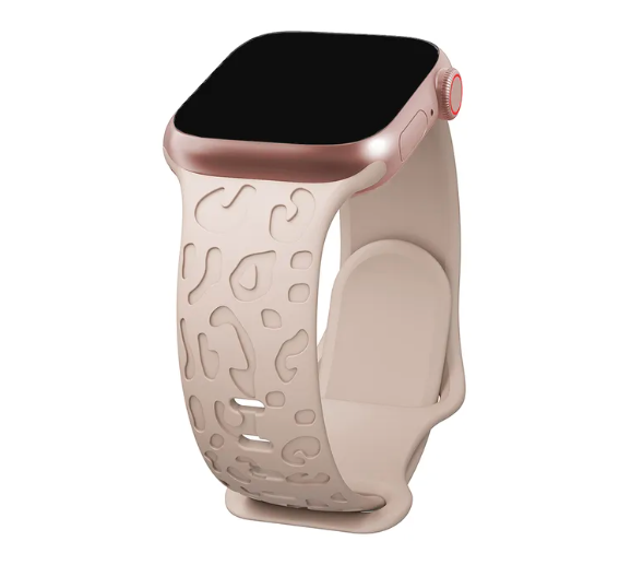 Leopard Pattern Silicone Band for Apple Watch